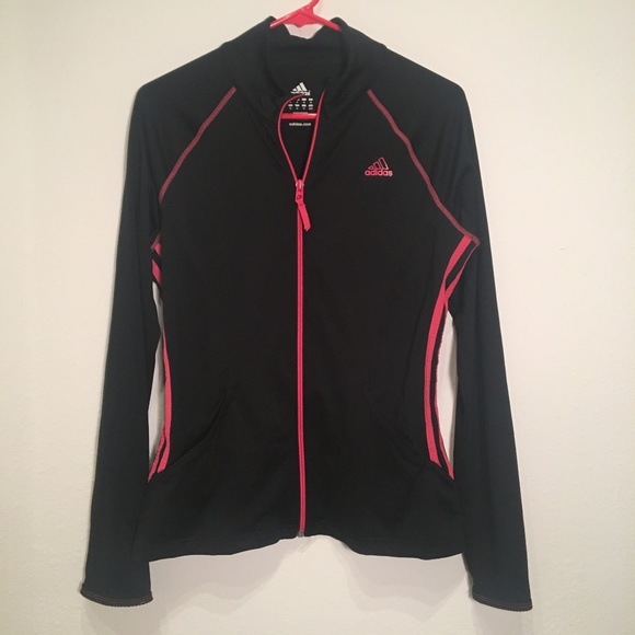 adidas Jackets & Blazers - 50% OFF BUNDLES - Adidas Black and Pink Jacket